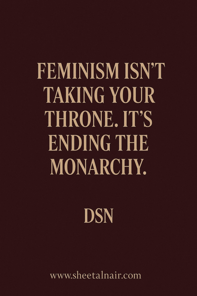 Why Indian Men Hate Feminism