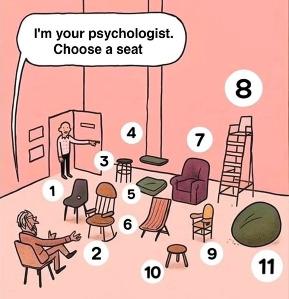 Your Therapist Is Judging You the Moment You Pick a Seat — Here’s What They See